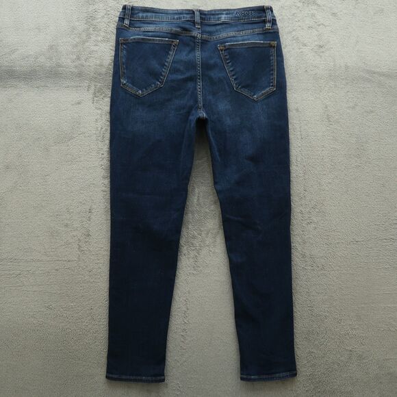 VIGOSS Jeans Women's 31 Mid-Rise Thompson Tomboy Skinny 28" Inseam Distressed - Picture 12 of 16